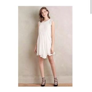 🆕 Anthro HD in Ivory Paris Madrid Swing Dress